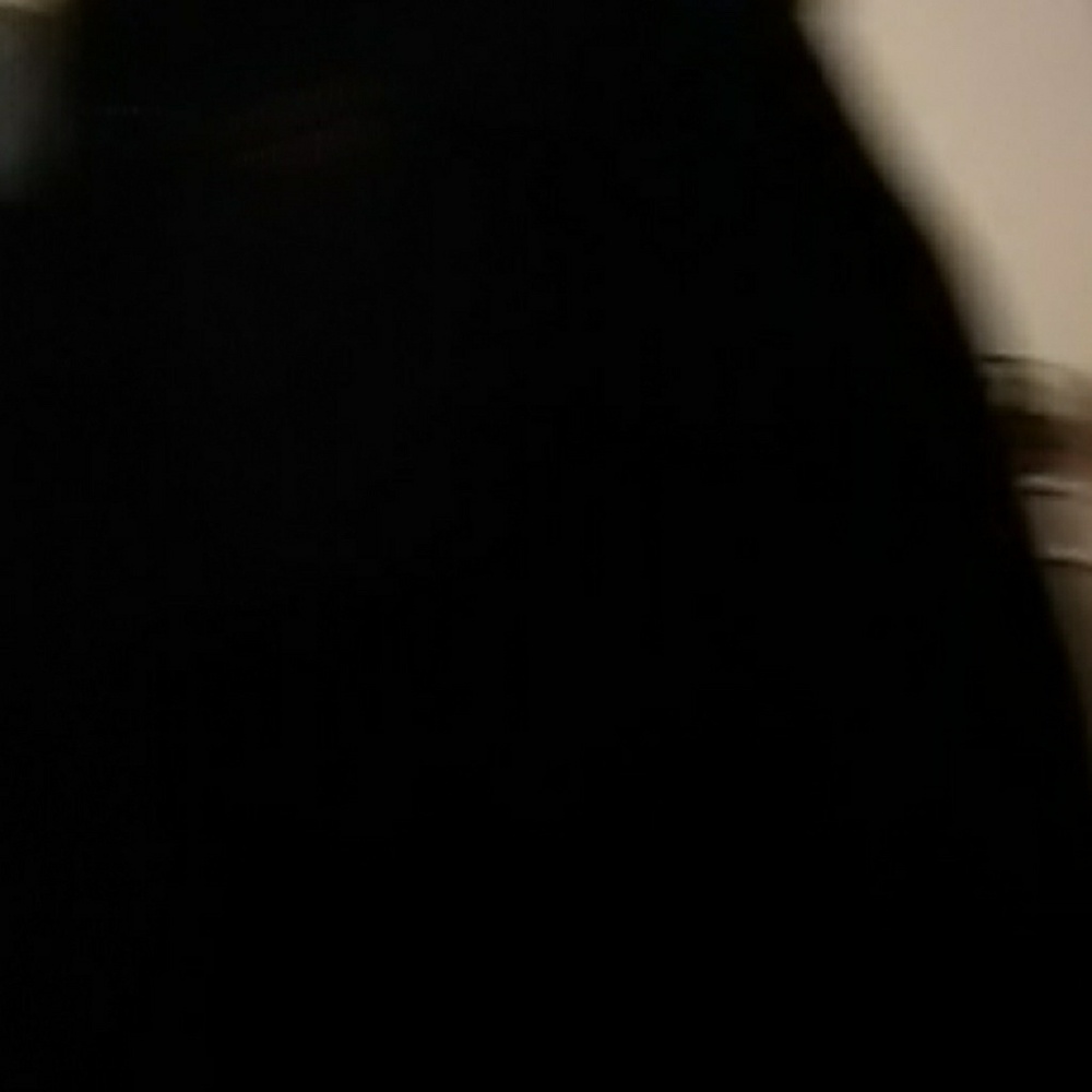 Black double trench coat